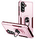 Avizar Coque Antichoc pour Samsung Galaxy A56 Anneau Support Rose Coque en Polycarbonate, bi-matière offrant une double couche de sécurité pour votre Samsung Galaxy A56