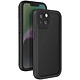 Coque pour iPhone 14 Silicone Soft Touch Bordures Surélevées Noir Coque douce et agréable au toucher en silicone gel pour votre iPhone 14