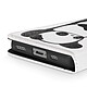 Avizar Étui pour iPhone 16e Motif Panda avec Dragonne et Porte-Carte pas cher