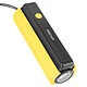 LinQ Batterie Externe 8000 mAh Lampe Torche Câble 3 en 1 Jaune Powerbank avec une capacité de 8000 mAh pour recharger tous vos appareils à 100%
