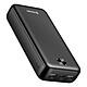 Swissten Batterie Externe 20000mAh 10.5W avec Double Port USB LED Indicateur Noir Batterie de secours série Worx Pro de Swissten, conçue pour garder vos appareils chargés partout