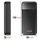 Acheter Swissten Batterie Externe 20000mAh avec USB-C et 2 USB Écran LED Compacte Noir