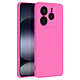 Avizar Coque pour Xiaomi Redmi Note 14 5G Semi-rigide Soft-touch Anti-traces Fuchsia pas cher