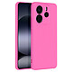 Avizar Coque pour Xiaomi Redmi Note 14 4G Semi-rigide Soft-touch Anti-traces Fuchsia pas cher