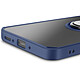 Avizar Coque pour Samsung Galaxy A56 Bague Magnétique Dos Translucide Bleu nuit pas cher