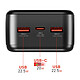 Avis Swissten Batterie Externe 30000mAh avec USB-C et 2 USB Écran LED Compacte Noir