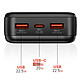 Avis Swissten Batterie Externe 20000mAh avec USB-C et 2 USB Écran LED Compacte Noir
