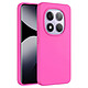 Coque pour Redmi Note 14 Pro et 14 Pro Plus Semi-rigide Soft-touch Fuchsia Coque en silicone semi-rigide fuchsia, de la collection Fast Cover, préservant votre Xiaomi Redmi Note 14 Pro Plus des chocs et des rayures