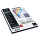 EXACOMPTA Boite de 100 plats pour relier PVC 30x100e - A4 - Cristal x 5 Couverture à relier