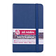 ROYAL TALENS Carnet Croquis 9x14 cm - 80 feuilles - 140g - Bleu Marine Carnet