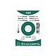EXACOMPTA Fiches bristol, A7, ligné, assorti Fiche Bristol