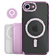 Acheter Avizar Coque Diamant pour iPhone 16e MagSafe Contour Strass Violet
