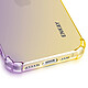 Acheter Enkay Coque Silicone pour iPhone 16e Dégradé Dorée