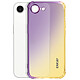 Enkay Coque Silicone pour iPhone 16e Dégradé Dorée pas cher