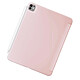 Avis Evetane Étui Smart Cover iPad Air 10.9 pouces (2020/2022) / iPad Pro 11 pouces Rose à Rabat avec Support