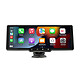 Avizar Écran Voiture Tactile 9.38'' pour CarPlay Android Auto sans fil Noir