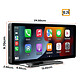 Acheter Avizar Écran CarPlay Android Auto 10,26 pouces Pare brise ou Tableau de bord Noir