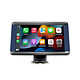 Avizar Écran Bluetooth CarPlay Android Auto Tactile 7 pouces Lecteur MP5 Noir