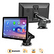 Avizar Écran Tactile 8 pouces pour CarPlay Android Auto Noir Écran tactile voiture 8 pouces, compatible CarPlay Android Auto sans fil