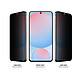 Eiger Verre Trempé 2.5D pour Samsung Galaxy S24 / S25 Privacy Ultra Résistant Noir transparent Profitez d'une clarté optimale avec une transmission de lumière supérieure à 92%