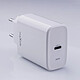 Maxlife Chargeur Secteur USB-C 30W PD QC Ultra Rapide Blanc Rechargez rapidement vos appareils grâce à la puissance de 30W et aux technologies PD et QC intégrées