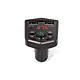 Maxlife Chargeur Voiture Bluetooth avec Radio FM / USB et Kit Mains Libres Noir Doté d'une double port USB pour charger deux appareils simultanément