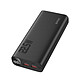 Bwoo Batterie Externe 20000mAh avec 2 USB + USB-C Écran LED Compact Noir Batterie de secours de 22.5W de Bwoo pour charger appareils partout où vous allez