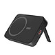 Bwoo Batterie Externe MagSafe 10000mAh – Port USB-C 20W et Support Pliable Noir