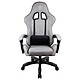 Subsonic - Chaise de bureau gaming GEM - Grise La chaise gamer GEM propose un dossier ergonomique qui épouse parfaitement la forme du dos et de la colonne vertébrale grâce à son renfort lombaires. Il est fourni