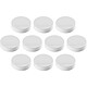 MAGNÉTOPLAN Pack 10 Aimants Ergo Moyen 30mm Force 0,7Kg Blanc Aimants pour tableau