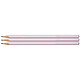 FABER-CASTELL Crayon Papier Graphite Sparkle Rose Metallic Graduation B x 3 Crayon