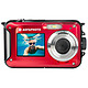 AGFAPHOTO Realishot WP8000 Rouge MATERIEL PROVENANCE FRANCE. Emballage securisé de vos commandes. Livré avec Facture dont TVA.