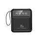 Avizar PowerBank 10000mAh 20W avec Écran LED / Torche / Câbles Compact Noir Capacité de 10 000 mAh, offrant plusieurs charges pour vos appareils