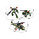 Avis Avizar Jeu de Construction 3 en 1 Hélico Robot Militaire 451 Pièces Transformable Vert