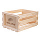 Avizar Casier Rangement en Bois Naturel pour 75 Albums Large Solide La structure robuste en bois naturel assure une grande stabilité pour vos albums