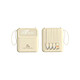 Avis Avizar PowerBank 10000mAh 20W avec Écran LED / Torche / Câbles Compact Beige