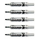 PENTEL Marqueur pour tableau blanc MAXIFLO MWL5M Noir x 5 Marqueur pour tableaux blancs