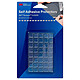 3M Etui de 40 Bumpon Patin anti-bruit/anti-glisse transparent carré 12,7 mm x h 3,1mm Pastille adhésive