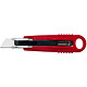 WEDO Cutter Safety Standard lame 18 mm rouge / noir Cutter