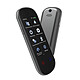 Avizar Traducteur IA vocal photo 139 langues Caméra 8MP Ultra compact Noir Traducteur photo vocal compact de 11,5 × 4,5 cm, avec dragonne : parfait pour voyager léger
