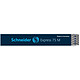 SCHNEIDER Recharge Express 75 Pointe Moyenne Bleu x 10 Recharge pour stylo bille
