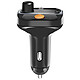 Swissten Transmetteur FM Bluetooth 5.3 Charge rapide 15.5W RGB et lecture MP3 Noir pas cher