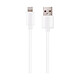 Grab 'N Go Câble Lightning vers USB 10W Charge et Synchronisation 1m Blanc Compatible charge rapide jusqu'à 10W pour tous les appareils compatible Lightning