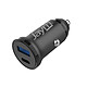 Jaym Chargeur Voiture 30W USB-A QC / USB-C PD Rapide Noir Dispose de double port rapide : USB-A QC 18W + USB-C PD 30W pour recharge simultanée