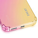 Acheter Enkay Coque pour Honor 400 Lite Souple Coins Renforcés Design Dégradé Rose champagne