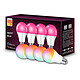 Avis Avizar Pack 4 Ampoules Connectée Wi-Fi / Bluetooth LED RGB 9W E27 Blanc