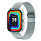 Avizar Montre Connectée Balnéo Écran 1,69" Bluetooth 5.1 IP67 Bracelet Acier Argent - La montre Balnéo permet de passer et recevoir des appels directement depuis votre poignet
