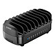 Avizar Station de Charge Smartphone et Tablette 10 Ports USB 120W avec Ventilation Cette station de charge possède une puissance totale de 120W pour une recharge rapide et stable