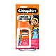 CLÉOPÂTRE Blister Colle transparente forte 'Adhésive' en 80 gr avec pinceau incorporé Colle liquide