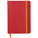 RHODIA Carnet souple RHODIARAMA, A5, quadrillé, coquelicot Carnet